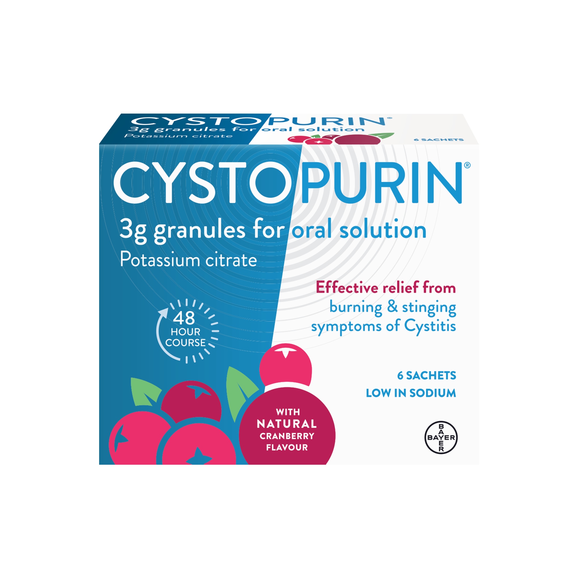 Cystopurin® Cystitis Relief Cystitis Relief Sachets Canesten